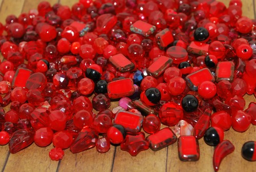 Quality czech glass bead mix - czech,