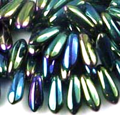Czech glass small dagger - small,